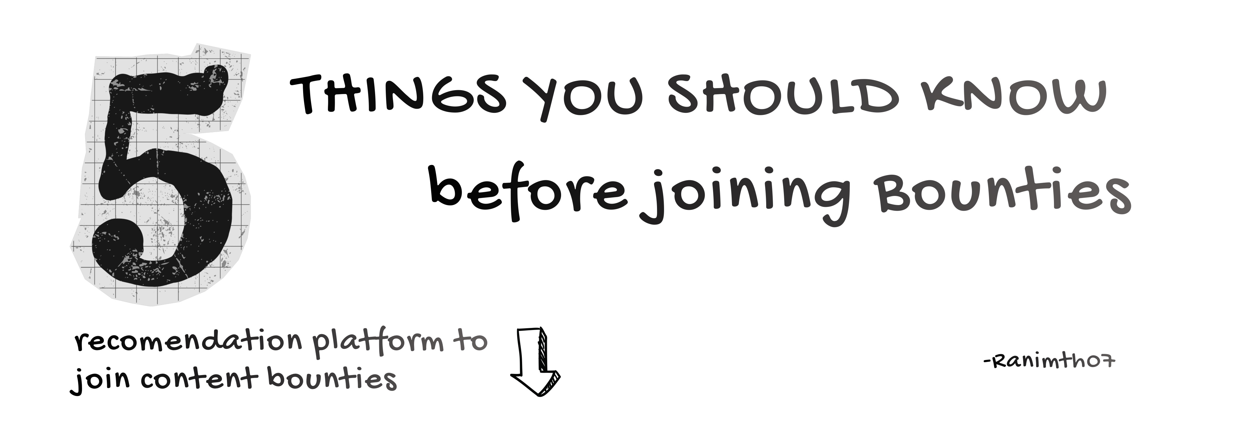 5 Things About Bounties